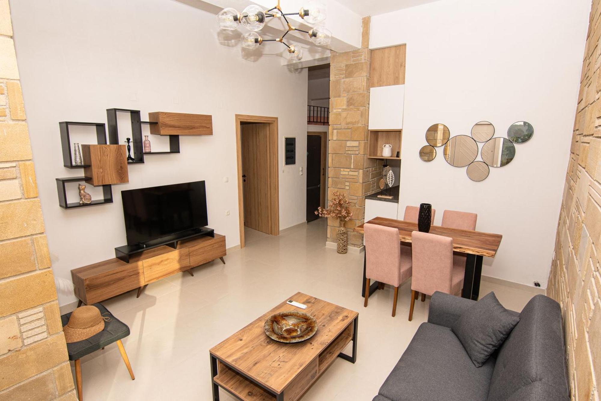 Rikanthos Stone Sea View Apartment Ιι Kíssamos Eksteriør billede